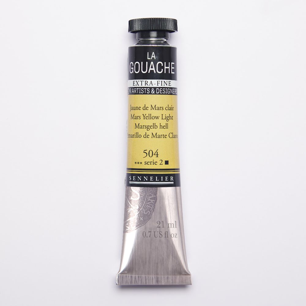 Image of Gouachefärg Sennelier Artist 21ml Mars Yellow Light S2 130512504 3046451980925