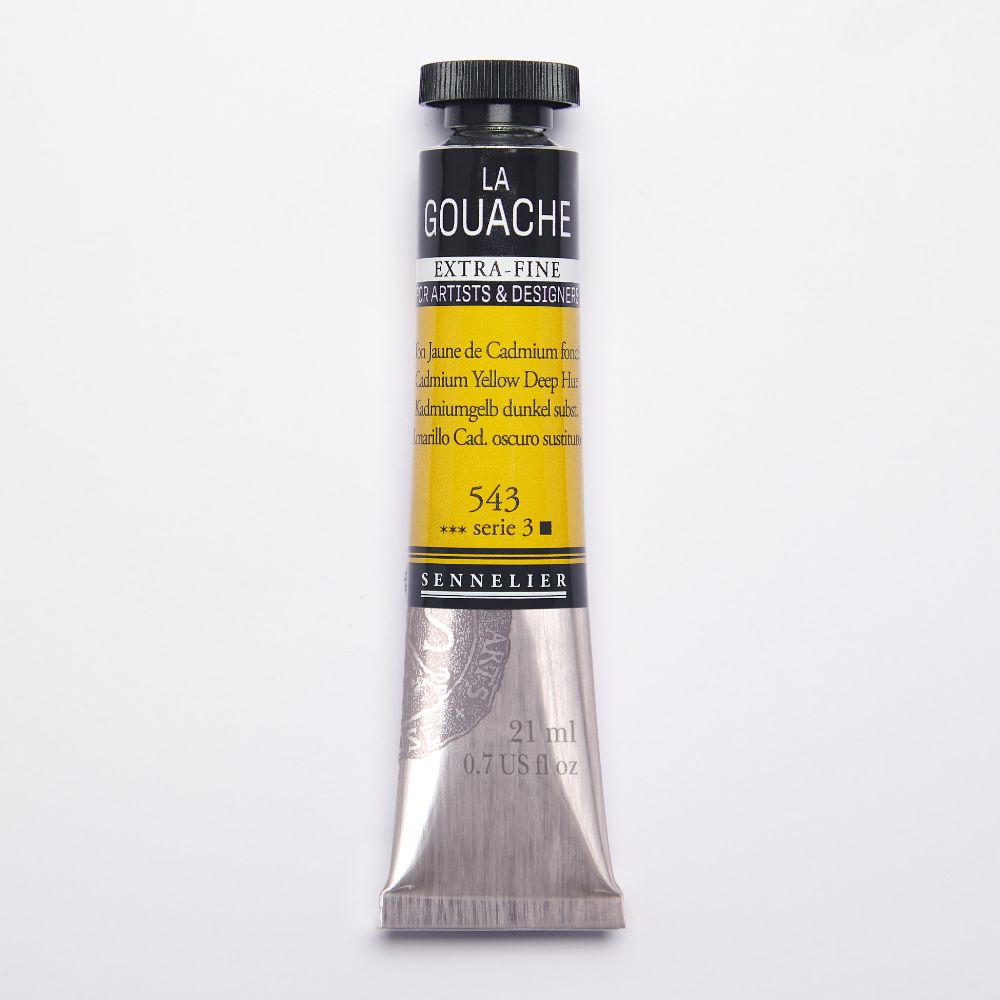 Image of Gouachefärg Sennelier Artist 21ml Cadmium Yellow Deep Hue S3 130512543 3046451980482