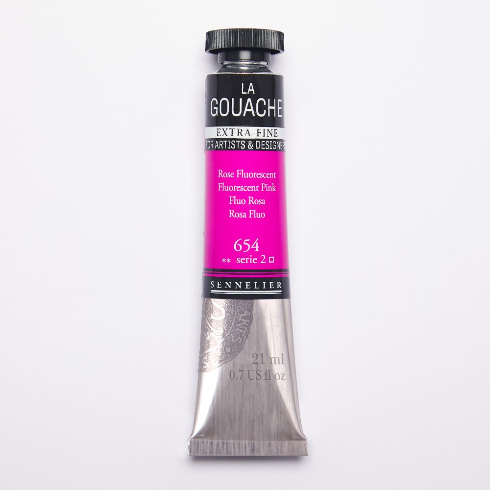 Image of Gouachefärg Sennelier Artist 21ml Fluorescent Pink S2 130512654 3046451988242