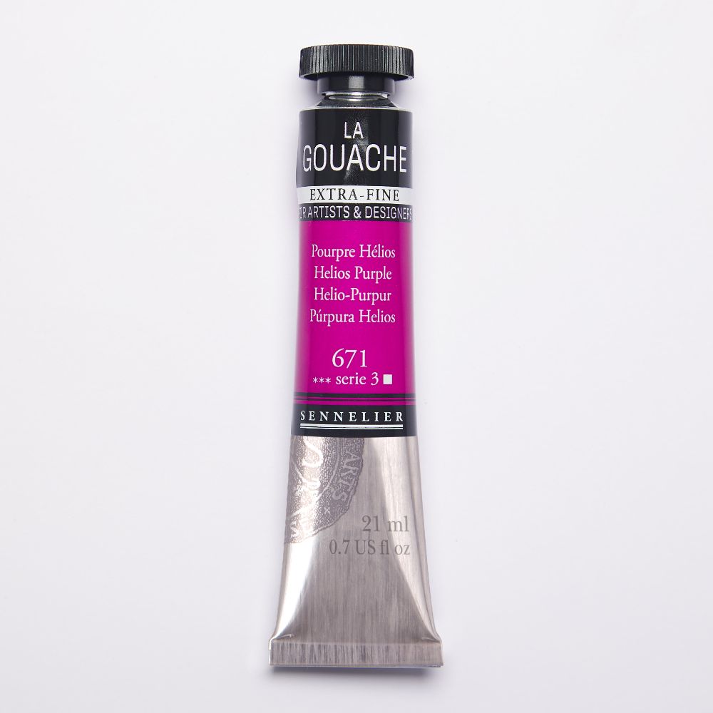 Image of Gouachefärg Sennelier Artist 21ml Helios Purple S3 130512671 3046451980956