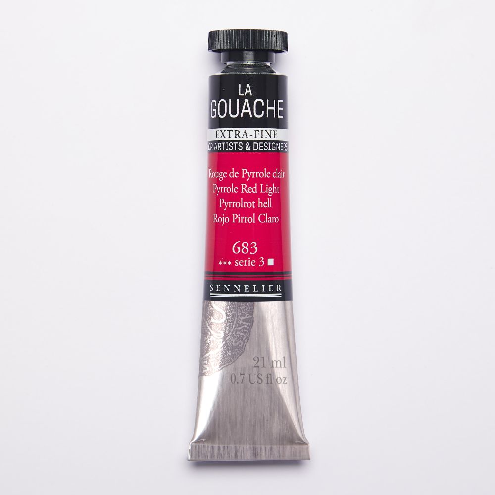 Image of Gouachefärg Sennelier Artist 21ml Pyrrole Red Light S3 130512683 3046451990825
