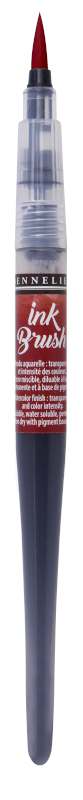 Image of Penselpenna Sennelier Ink Brush Burnt Sienna 211 (3F) 131695211 3046451904846