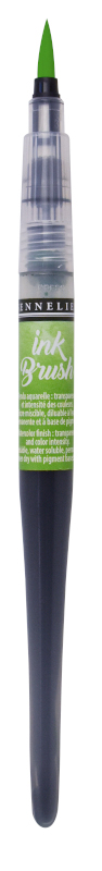 Image of Penselpenna Sennelier Ink Brush Yellowish Green 805 (3F) 131695805 3046451904792