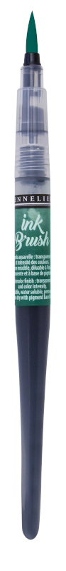Image of Penselpenna Sennelier Ink Brush Forest Green 899 (3F) 131695899 3046451904808