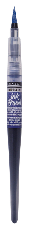 Image of Penselpenna Sennelier Ink Brush Iridescent Ultramarine Blue 10 (3F) 13169610 3046451905003