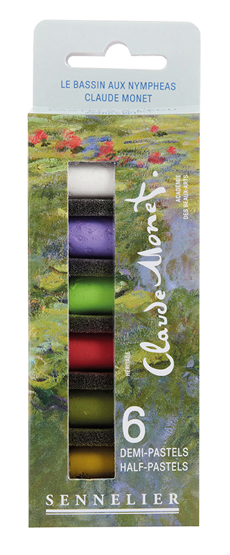 Image of Pastellset Sennelier 6 1/2 pastel "à l'écu" - Claude Monet - The Water-Lily Pond 13228810 3046452011093