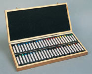 Image of Oljepastell Sennelier 5ml 50 Sort  Träskrin Universels 132518050 3046450409229