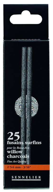 Image of Ritkol Sennelier Medium, 5-6mm. 25 kol/förp. 260282 3046450231011
