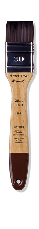 Image of Syntetpensel Raphael Textura Moddlare FLAT .  30mm (3F) 292030 3046450095279