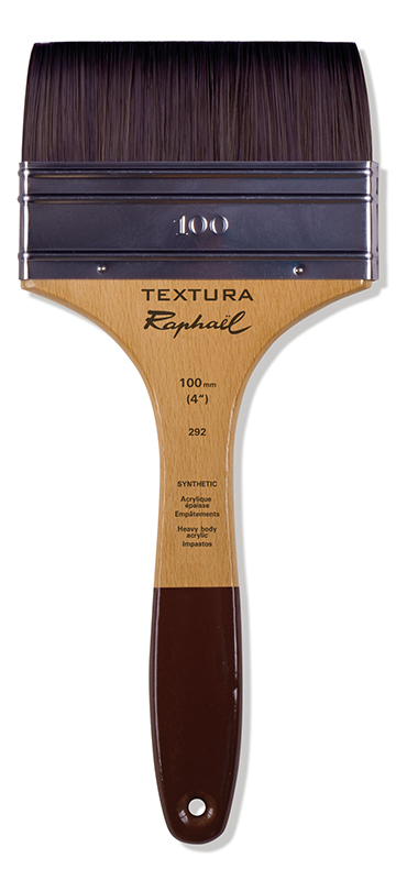 Image of Syntetpensel Raphael Textura Moddlare FLAT .  100mm (2F) 292100 3046450095316