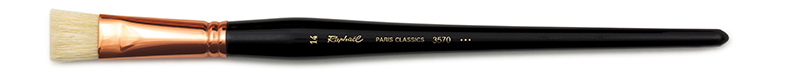 Image of Svinborstpensel Raphael 3570 Paris Classics. Flat kort st 14 357014 3046450034896