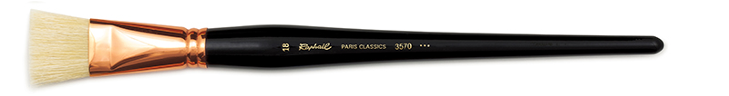 Image of Svinborstpensel Raphael 3570 Paris Classics. Flat kort st 18 357018 3046450034919