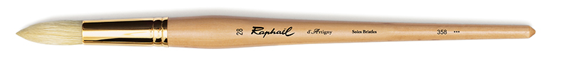 Image of Svinborstpensel Raphael D´Artigny Rund St 28  (1F) 358028 3046450085645
