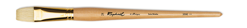 Image of Svinborstpensel Raphael D´Artigny Flat kort borst St 24  (2F) 3590024 3046450036029