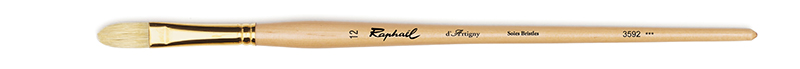 Image of Svinborstpensel Raphael D´Artigny Filbert St 12  (5F) 3592012 3046450036111
