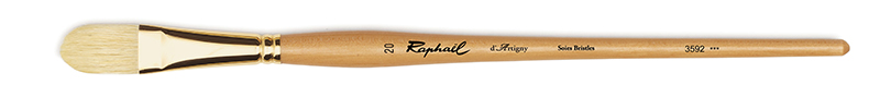 Image of Svinborstpensel Raphael D´Artigny Filbert St 20  (5F) 3592020 3046450036159
