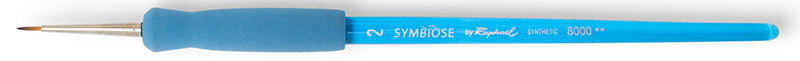 Image of Syntetpensel Raphael  Symbiose Rund st 2 (6F) A 8000002 3046450730842