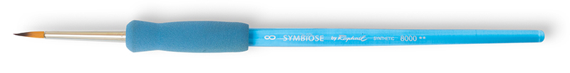 Image of Syntetpensel Raphael  Symbiose Rund st 8 (6F) A 8000008 3046450730873