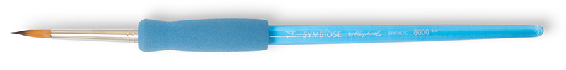 Image of Syntetpensel Raphael  Symbiose Rund st 14 (6F) B 8000014 3046450730903