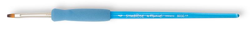 Image of Syntetpensel Raphael  Symbiose Flat st 4 (6F) B 8030004 3046450731085