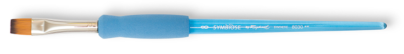 Image of Syntetpensel Raphael  Symbiose Flat st 8 (6F) B 8030008 3046450731108