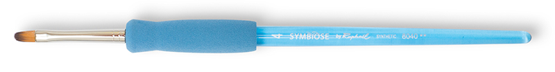 Image of Syntetpensel Raphael  Symbiose Filbert st 4 (6F) B 8040004 3046450731177
