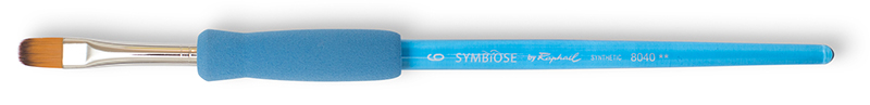 Image of Syntetpensel Raphael  Symbiose Filbert st 6 (6F) B 8040006 3046450731184