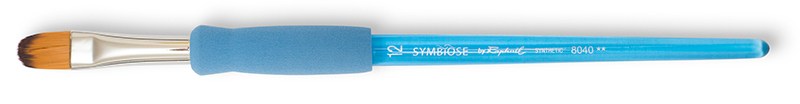 Image of Syntetpensel Raphael  Symbiose Filbert st 12 (6F) D 8040012 3046450731214