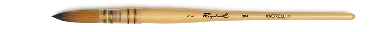Image of Syntetpensel Raphael Kaerell "S" Orange Spetsig mopp St 2  (5F) 804002 3046450086031