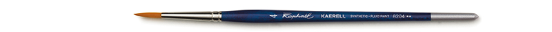 Image of Syntetpensel Raphael Kaerell Bleu Rund St 4  (5F) 8204004 3046450044949