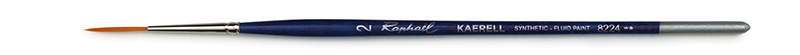 Image of Syntetpensel Raphael Kaerell Bleu Fine liner lång borst St 2  (5F) 8224002 3046450018599