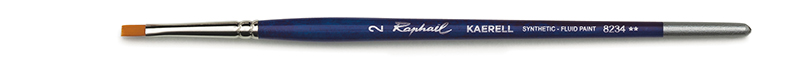 Image of Syntetpensel Raphael Kaerell Bleu Flat kort borst St 2  (5F) 8234002 3046450045366