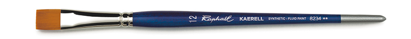 Image of Syntetpensel Raphael Kaerell Bleu Flat kort borst St 12  (5F) 8234012 3046450045410