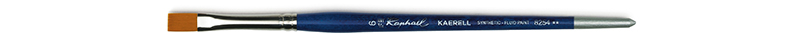Image of Syntetpensel Raphael Kaerell Bleu Flat lång borst St 1/4" 6mm (5F) 8254006 3046450045687