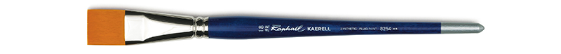 Image of Syntetpensel Raphael Kaerell Bleu Flat lång borst St 3/4" 18mm (5F) 8254018 3046450045700