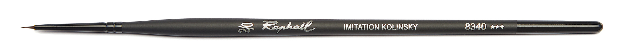 Image of Syntetpensel Raphael Stradivarius 8340 round extra short spotter St 2/0 (5F) 8340900 3046451956418