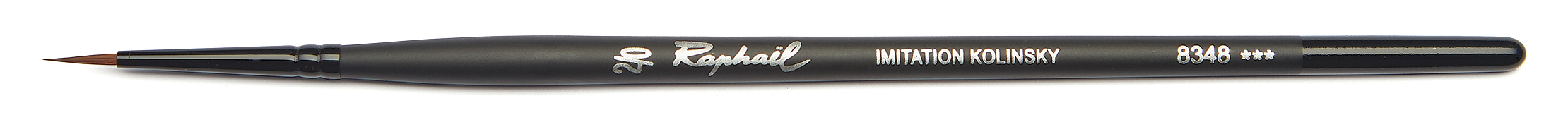 Image of Syntetpensel Raphael Stradivarius 8348 round extra long point St 2/0 (5F) 8348900 3046451956630