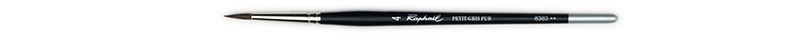 Image of Ekorrhårspensel Raphael PETIT GRIS EXTRA PUR ROUND brush,  Size 4 (10F) 8383004 3046450048015