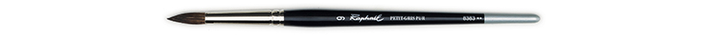 Image of Ekorrhårspensel Raphael PETIT GRIS EXTRA PUR ROUND brush,  Size 9 (5F) 8383009 3046450048060