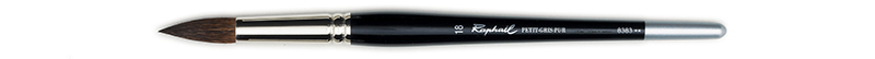 Image of Ekorrhårspensel Raphael PETIT GRIS EXTRA PUR ROUND brush,  Size 18 8383018 3046450048145