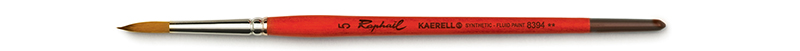 Image of Syntetpensel Raphael Kaerell "S" Orange Rund St 5  (5F) 8394005 3046450048510
