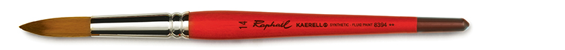 Image of Syntetpensel Raphael Kaerell "S" Orange Rund St 14 8394014 3046450445494