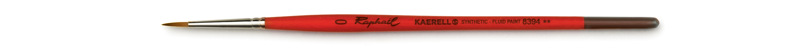 Image of Syntetpensel Raphael Kaerell "S" Orange Rund St 0  (5F) 8394990 3046450048466