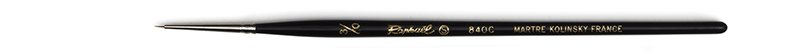 Image of Mårdhårspensel Raphael 8400 Retouch spotter brush  - Size 3/0 (5F) 8400000 3046450048886
