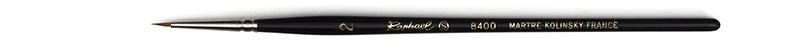 Image of Mårdhårspensel Raphael 8400 Retouch spotter brush  - Size 2 (5F) 8400002 3046450048749