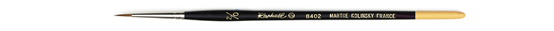 Image of Mårdhårspensel Raphael 8402 Rund st 2/0 (5F) 8402900 3046450049111