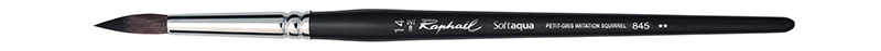 Image of Syntetpensel Raphael SoftAqua 845 Rund st 14 (1F) 845014 3046450006800