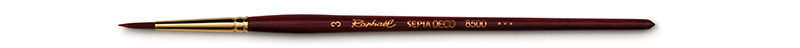 Image of Syntetpensel Raphael Sepia Deco Rund st 3 (5F) 8500003 3046450224747