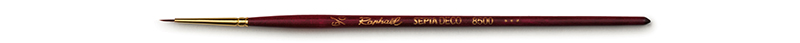 Image of Syntetpensel Raphael Sepia Deco Rund st 6/0 (5F) 8500600 3046450224693