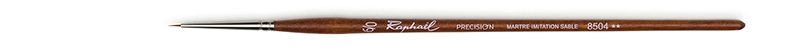 Image of Syntetpensel Raphael Precision 8504 Rund  SH st 6/0 (5F) 8504600 3046450034629